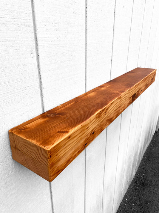 Reclaimed Mantel Shelf Beam Fireplace Mantle